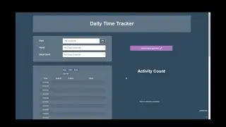 How to Build a Daily Time Tracker Application with Excel and No Code
