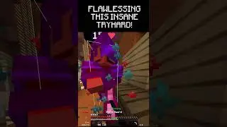 БЕЗУПРЕЧНЫЙ БЕЗУМНЫЙ ТРЕНЕР #hypixel #bedwars #minecraft #hypixelbedwars #pvp #relatablestories