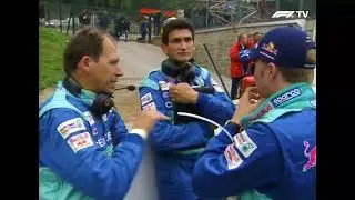 Kimi Raikkonen Runs a Marathon - 2001 Belgian GP