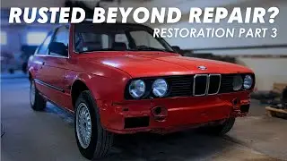 E30 Restoration PART 3 | HORRIFYING AMOUNT OF RUST