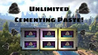 20k Cementing Paste every 3 minutes! (Ark Survival Evolved)