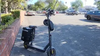 Segway ninebot max Scooter set up - For Doordash and Uber Eats