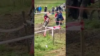 Welsh Champion Alex Walton : Riding it like he stole it at GP Wales.