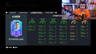 Danny Aarons reacts to 85 POTM Almiron SBC