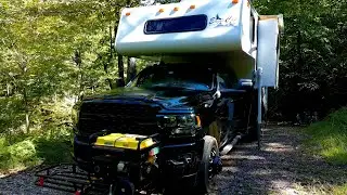 Dispersed Camping in the Ouachita National Forest -Truck Camping on a Beautiful, Crystal Clear Creek