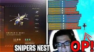 SNIPER'S NEST OP!!!!!!!! (Best Black Ops 4 Scorestreak)
