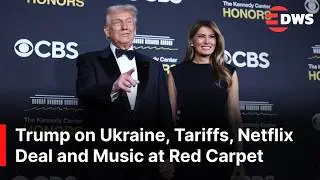 HISTORIC: Trump & Melania Hold Marathon Press Conference at Kennedy Center Red Carpet | AA1G