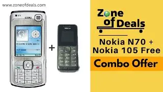 COMBO OFFER - NOKIA N70+Nokia 105 - Nokia Phone 2022 - Nokia Keypad Mobile - Nokia N8 - Zoneofdeals