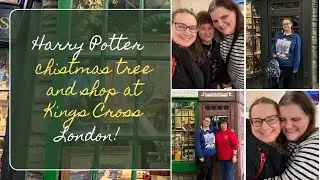Harry Potter Christmas Tree 🎄 Platform 9¾ & Reuniting With Cat After 3 Years ⁨@harrypotter⁩