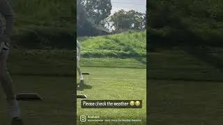Always check the weather for golf #weather #golf #golfing #funny #badweather #shorts #golflife