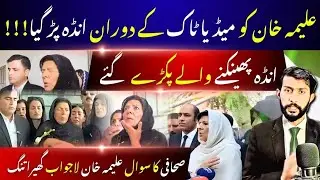 Aleema Khan Egg Attack | Journalist Tayyab Baloch Questions Ignored