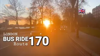 London Unseen: A Scenic Journey on Route 170 from Merton Road to Victoria Station