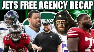 New York Jets FREE AGENCY Recap 2022!