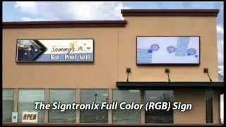 Full Color LED Sign for Restaurants, Bars & Pubs