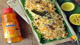 Resepi Nasi Minyak Sunquick Mudah & Sedap