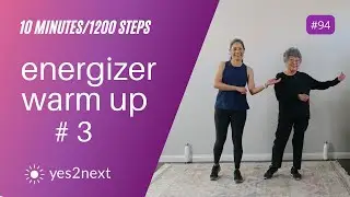10-минутная разминка с Energizer | Для пожилых людей и новичков