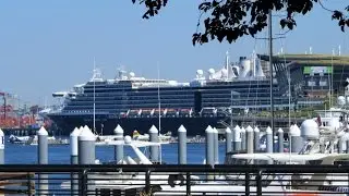 Noordam - Cruise ship in Vancouver BC July 4, 2015
