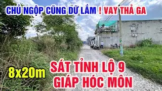 CHỦ NG&Ocirc;P.. b&aacute;n nhanh 8x20m thổ cư, s&aacute;t b&ecirc;n đường Lộ c&ograve;n thương lượng mạnh | Hằng B&aacute;n Đất