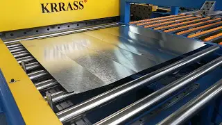 Air Conditioning Rectangular HVAC Duct Auto Line V|Air Duct Manufacturing Auto Line 5 From KRRASS