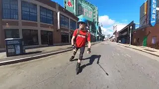 Up-Close Footage of Boston Street Skating