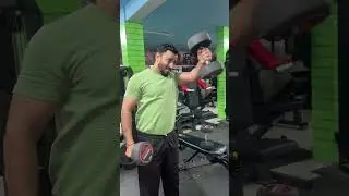 Gym de shoken #motivation #desi