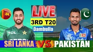 PAKISTAN VS SRI LANKA, 3RD T20I, PAKISTAN TOUR OF SRI LANKA, 2026 - LIVE CRICKET MATCH TODAY EP1