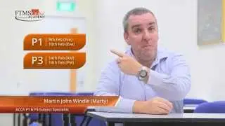 FTMSGlobal ACCA P1 & P3 Premier Express February 2015 Intake by Marty Windle