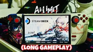 AI LIMIT | QUACK | New Anime souls game recommended | Steam Deck (oled) Long Gameplay!