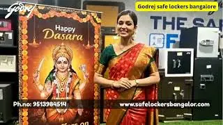 Godrej safe lockers showroom #safelockersbangalore #happydesara #homesecurity #godrejinterio