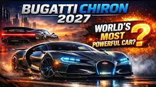 Bugatti Chiron 2027 First Look 🔥 World's Most Powerful Car Ever