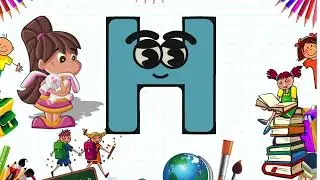 Let's Learn the Letter H! Hat, Hen, Horse, Hand! 🦄🧢#childrensmusic #abcs #kidssongs  #learningisfun