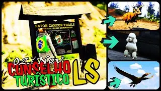 CONSELHO TUR&Iacute;STICO LS: FOTOGRAFE ESSES 3 ANIMAIS NO GTA 5 ONLINE 