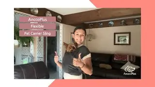 How to Wear AnccoPlus Adjustable Pet Carrier