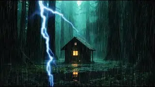 HEAVY RAIN AND THUNDER SOUNDS - DEEP SLEEP | Thunderstorm for Sleeping - Rain Sound Comfort-ASMR #01