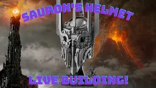 🔴LIVE🔴 LEGO The Lord of the Rings 11373 Sauron's Helmet | B&C