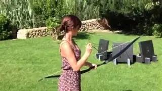 Malta Archery _ walking and shooting