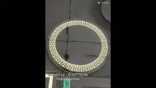 Led mirror touch sensor