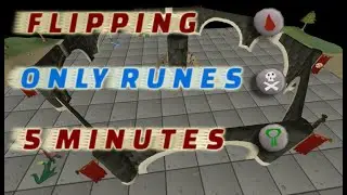 [OSRS] FLIPPING ONLY RUNES - 5 MINUTES - HOW TO MAKE MONEY WITHOUT REQUIREMENTS