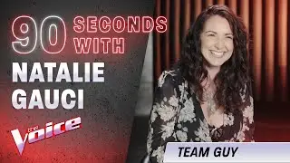 The Blind Auditions: 90 Seconds With Natalie Gauci | The Voice Australia 2020