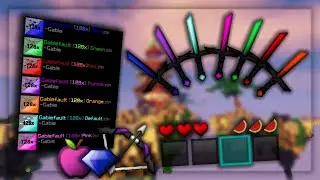 Gabiefault 128x Recolours | PvP Texture Pack 1.8.9
