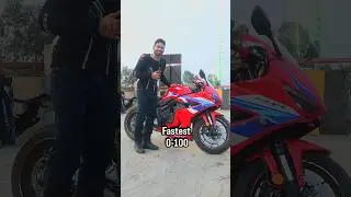 Fastest 0-100 kmph on Honda CBR 650R #hondacbr #cbr650r #zx10r #automobile #cbr #honda #fireblade