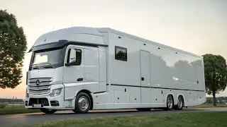 2026 Mercedes-Benz Motorhome Truck Full Exterior Tour | Tower-Style Luxury That Commands the Road