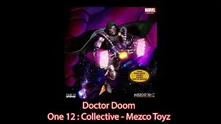 unboxing DOCTOR DOOM (One 12: Collective - Mezco). L'ennemi juré des 4 Fantastiques ! Superbe !