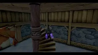 DIY Spiral Staircase: Basic Woodworking Tips for WoW Decor!#player housing#wow #wowdecor
