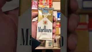 Old cigarettes MARLBORO 100's Philip Morris Inc. #collector #collection #zbierka