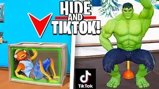 Hide and Tiktok in Fortnite!