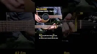 Balisong - Rivermaya (2003) Easy Guitar Chords Tutorial with Lyrics Part 3 SHORTS REELS