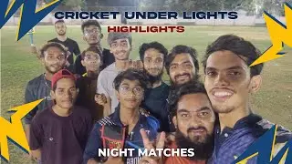 Cricket Under Lights | Best Boundaries of Night Match | Highlights | Cricket Thunderbolt | Video # 3