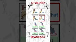 Say the Word on Beat Challenge | Rat 🐀 or Hat 🎩 #Shorts