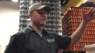 Brickway Brewery (Omaha) Tour Part 3! 8,400 Cans of Beer a Day